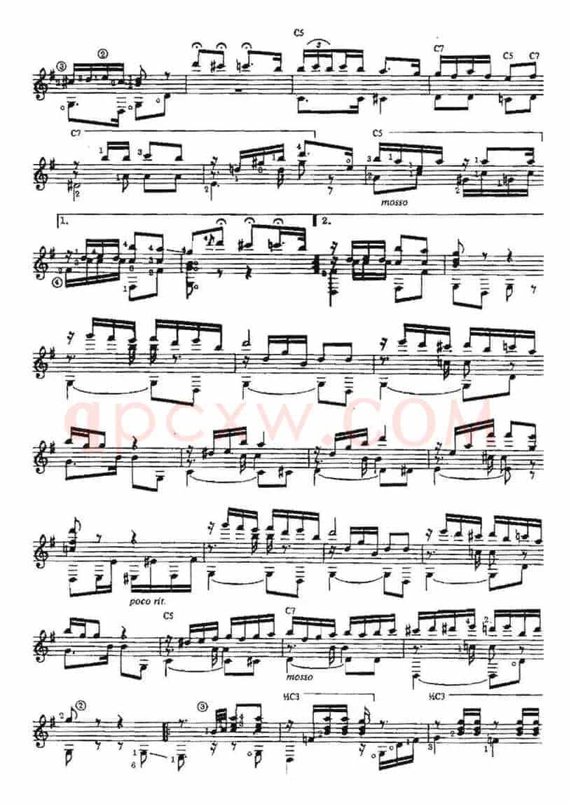 Tango No.2(古典吉他)