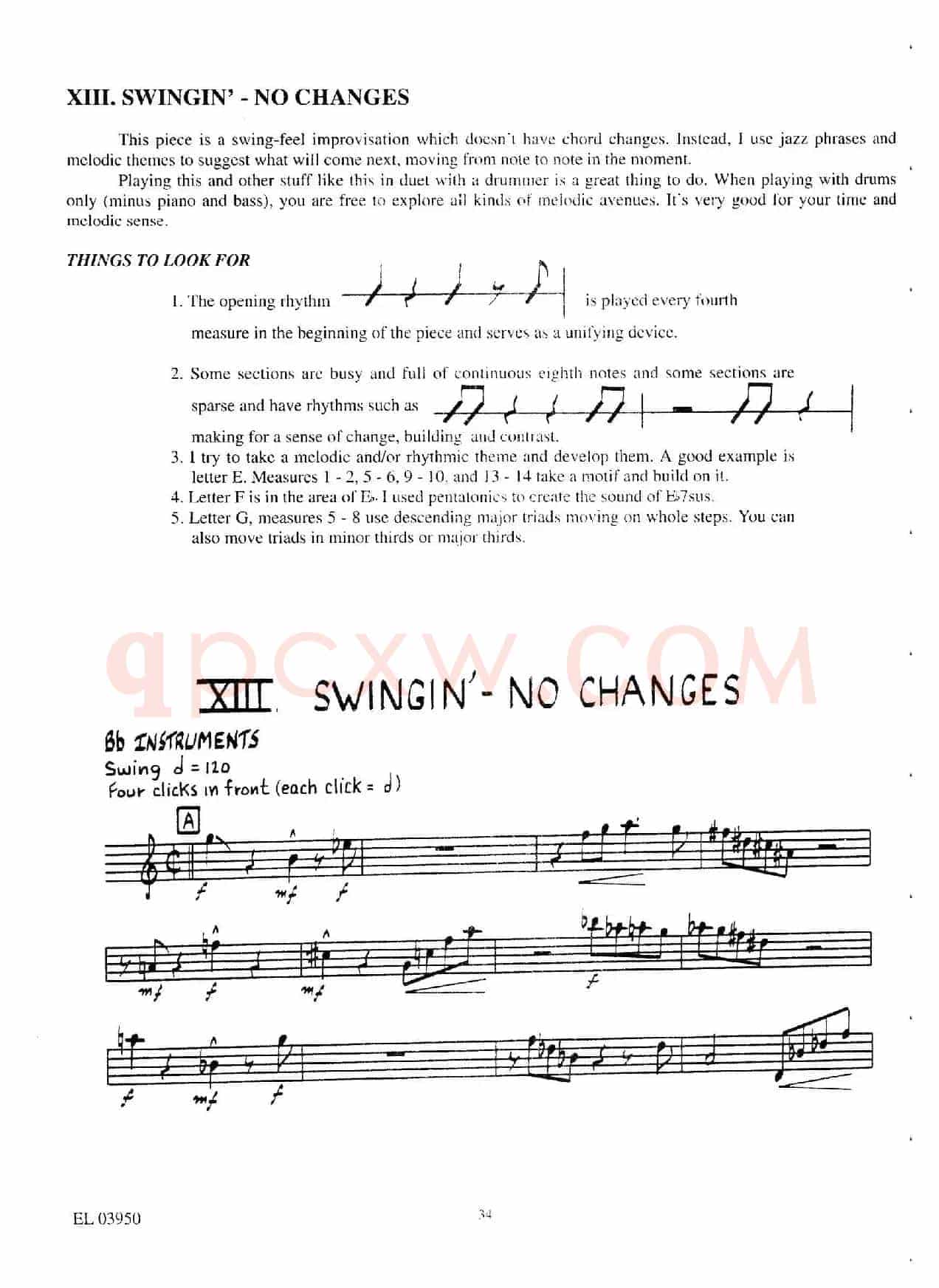 SWINGIN' - NO CHANGES