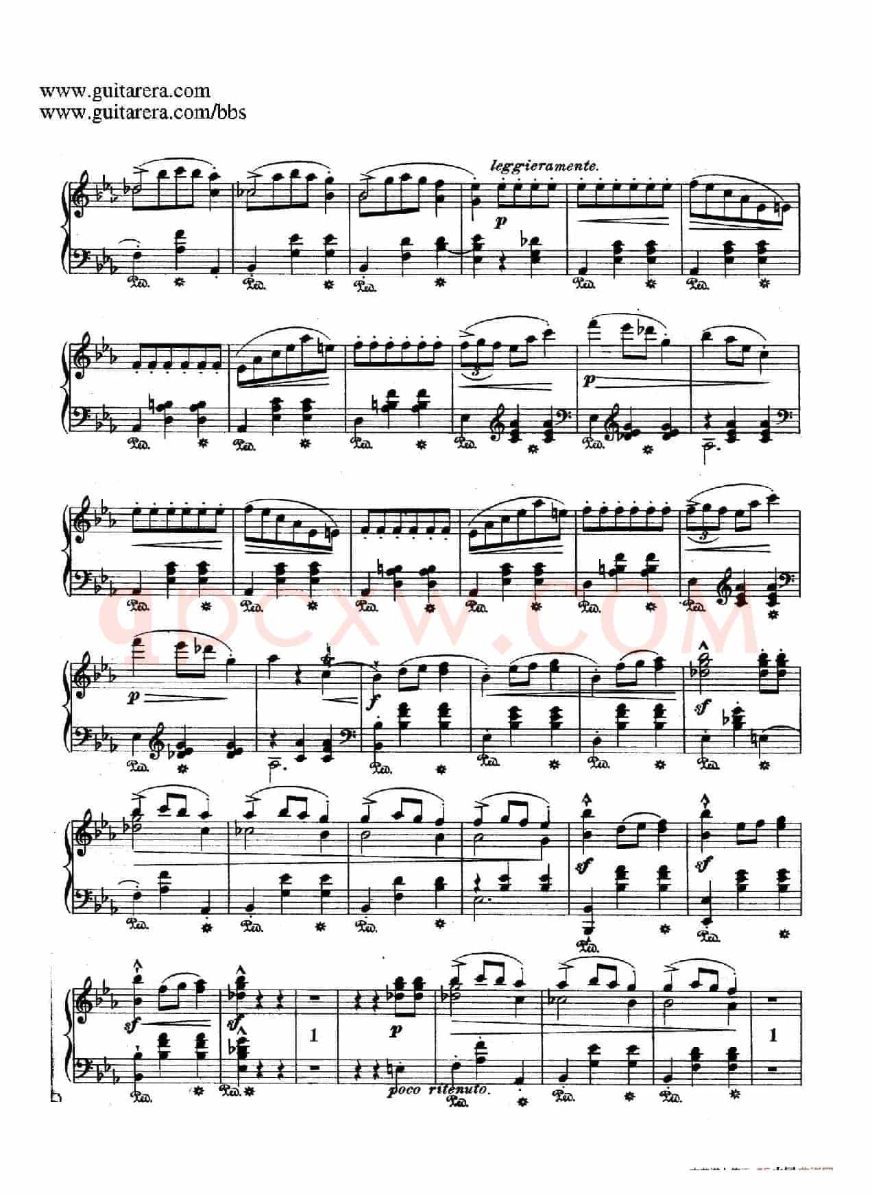 Grande Valse Brillante in E-flat Major Op.18 (降E大调华丽辉煌圆舞曲)