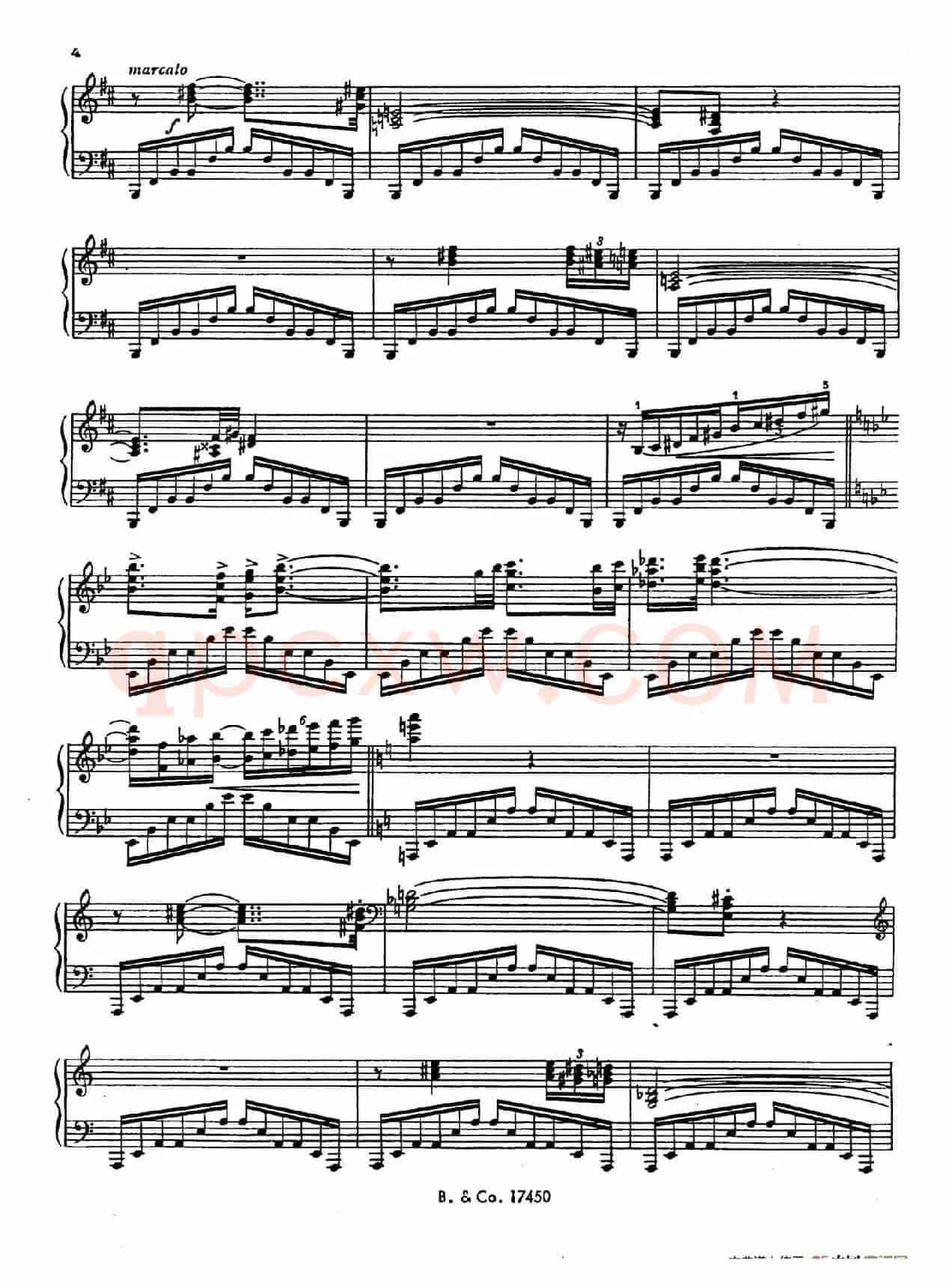 Premiere Etude de Concert Op.65（第一号音乐会练习曲）