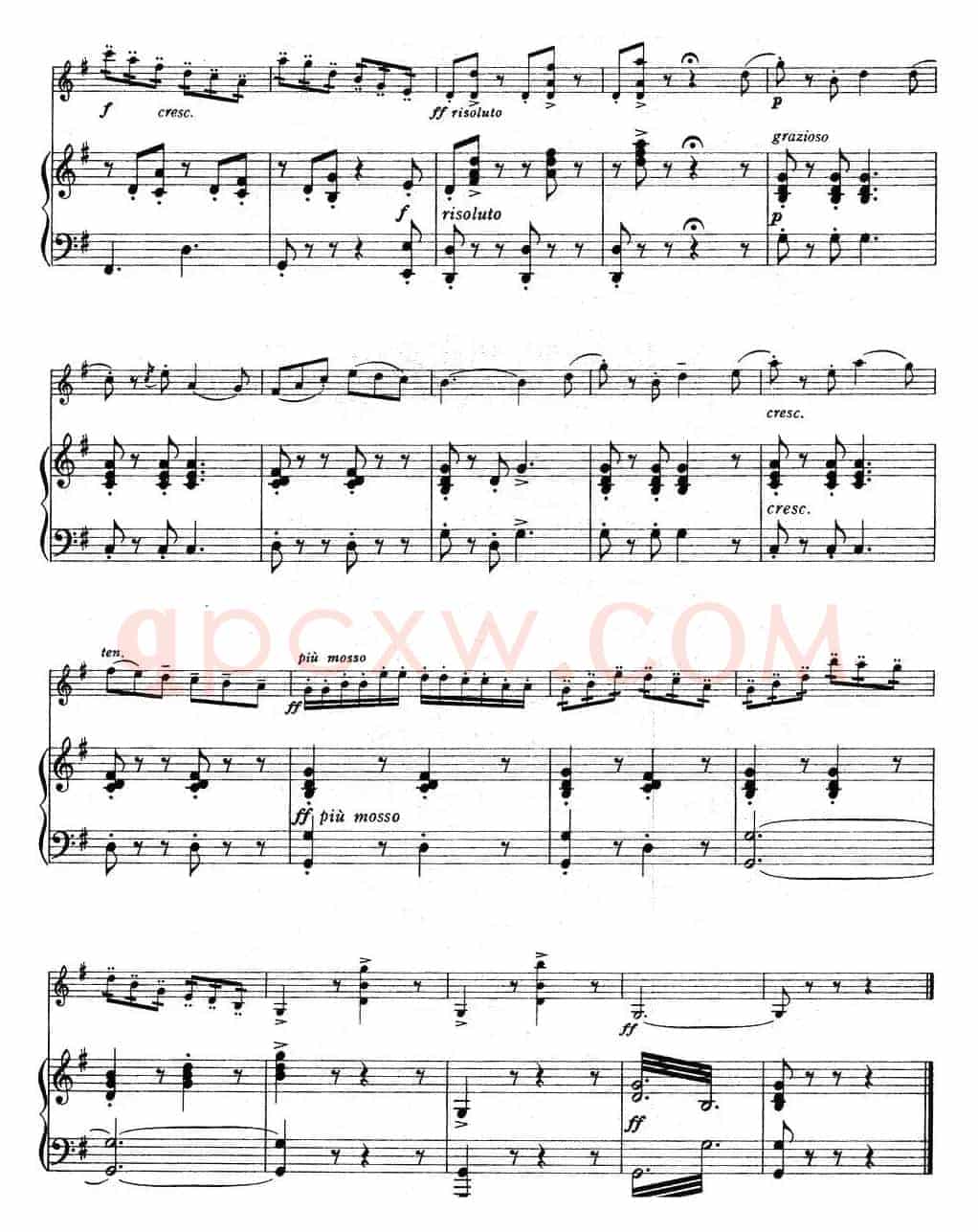 铃木小提琴教材第四册（Suzuki Violin School VOLUME 4）（小提琴+钢琴伴奏）