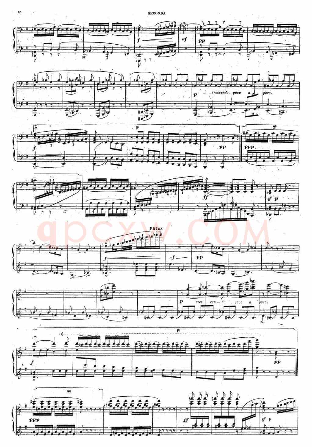 Harold en Italie Op.16 - 4 Hands(哈罗尔德在意大利·四手联弹)(P1——10)