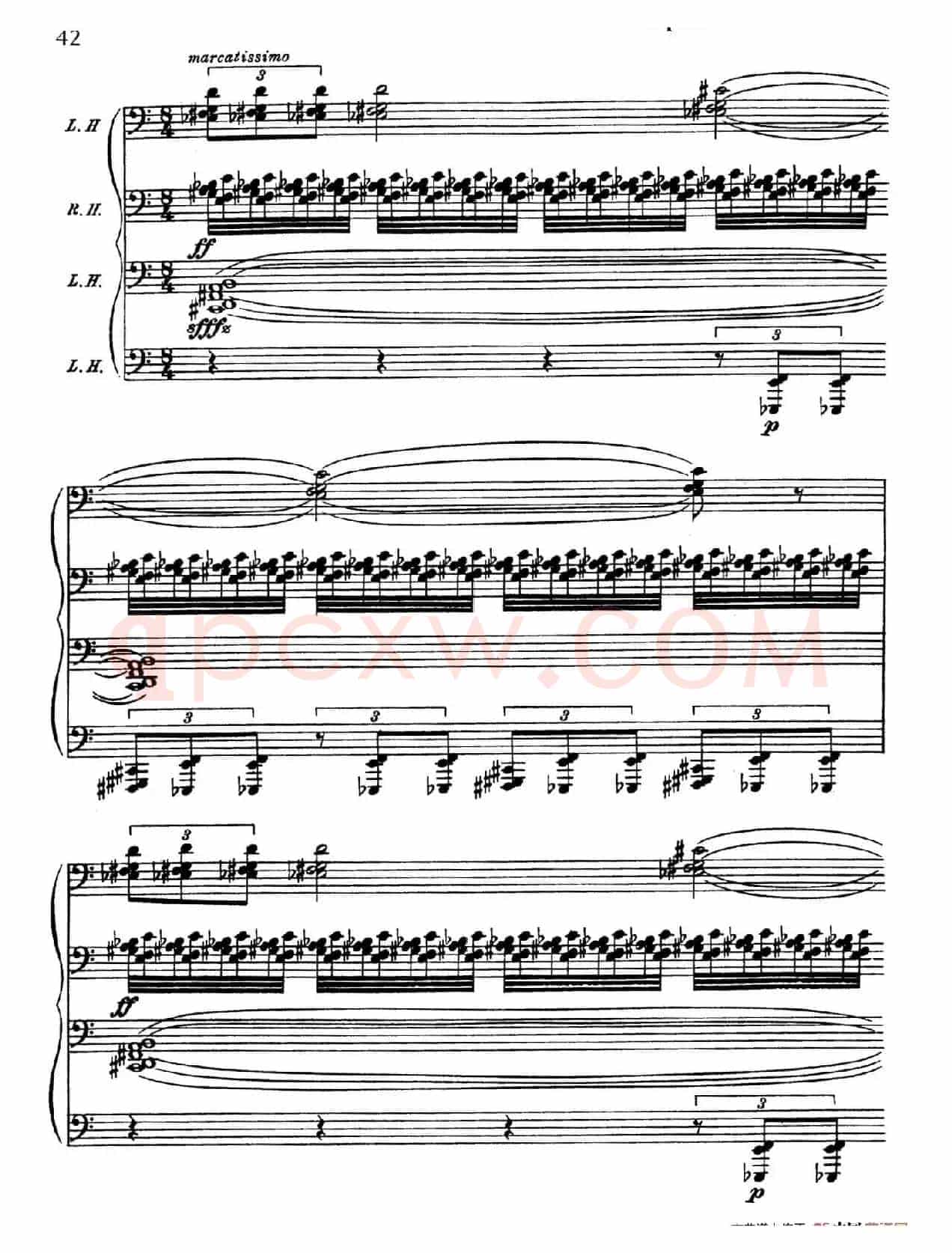 Poems of 1917 Op.41(1917之诗 8. 战争)
