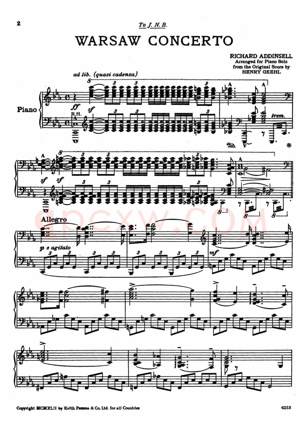 Warsaw Concerto（华沙协奏曲）