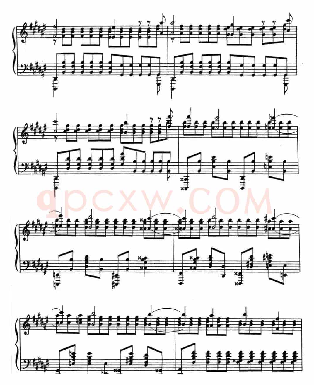 斯克里亚宾 钢琴练习曲 Op.8 No.12 Alexander Scriabin Etudes