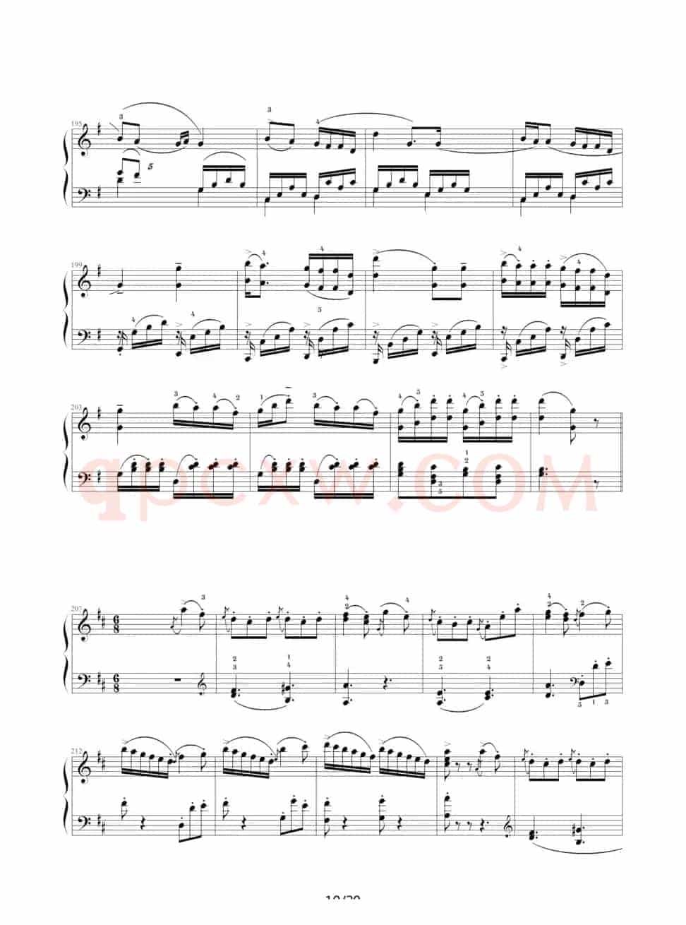 D大调奏鸣曲K.311（完整版）