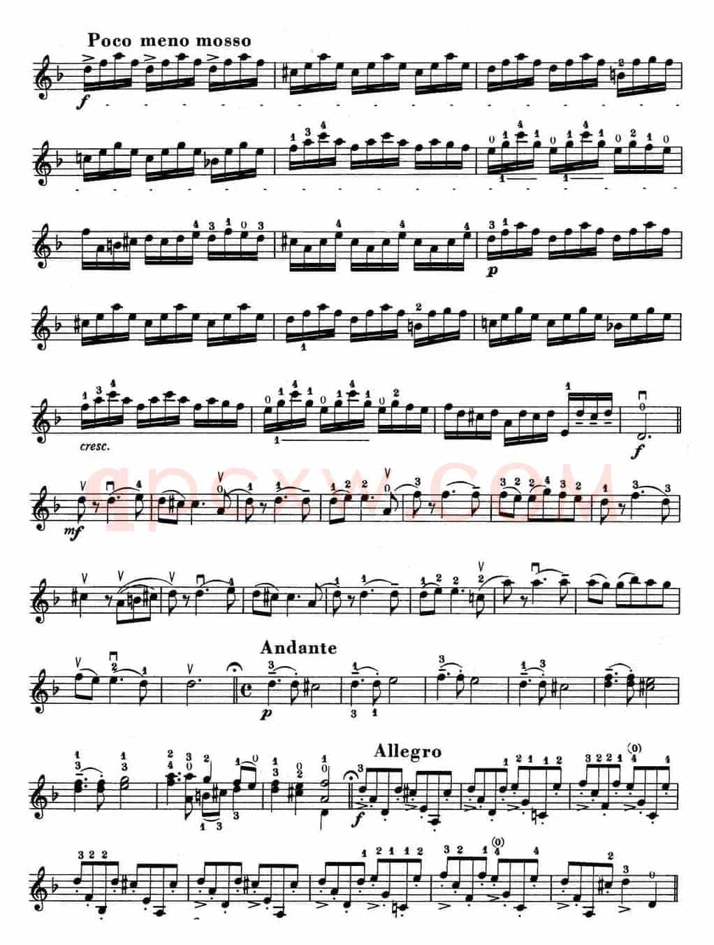 铃木小提琴教材第六册（Suzuki Violin School Violin Part VOLUME 6）