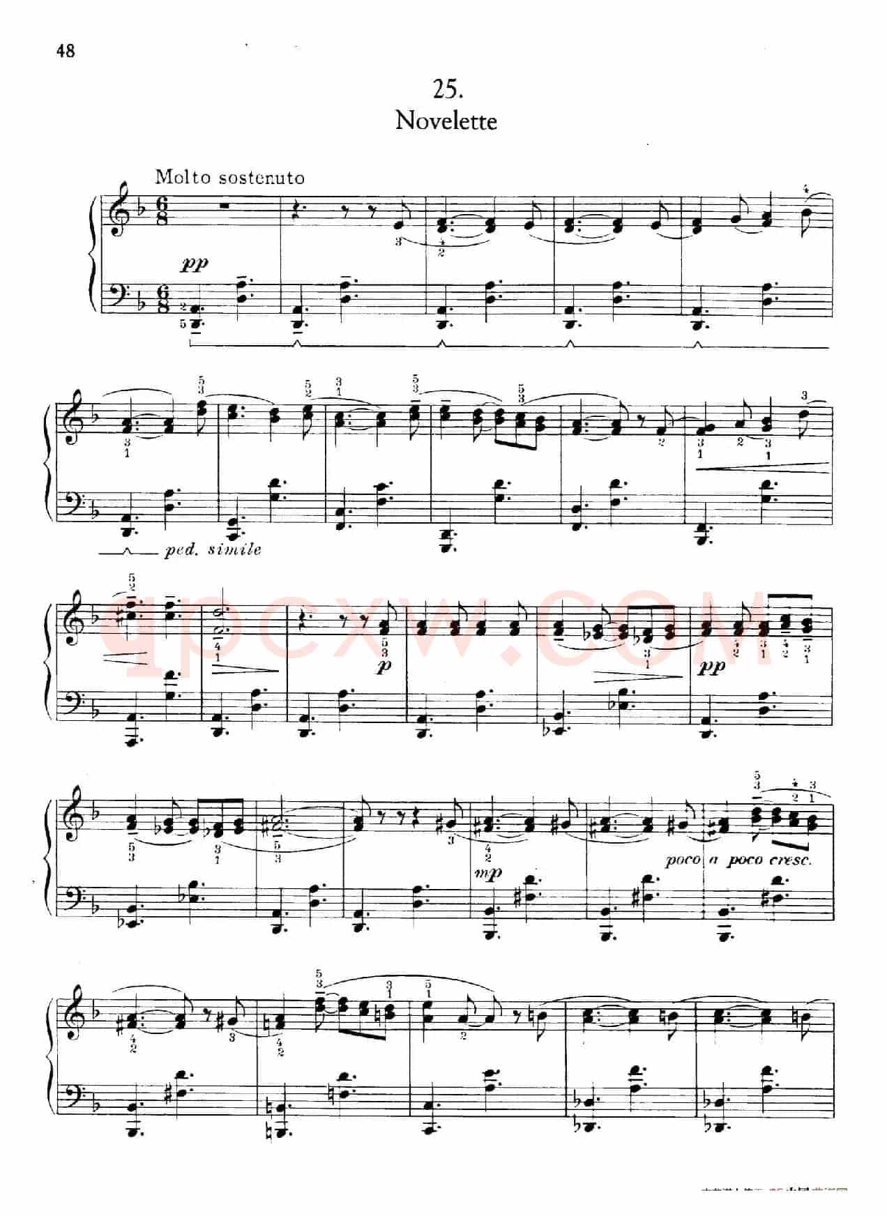 Thirty Pieces For Children Op.27（30首儿童钢琴曲 21—25）