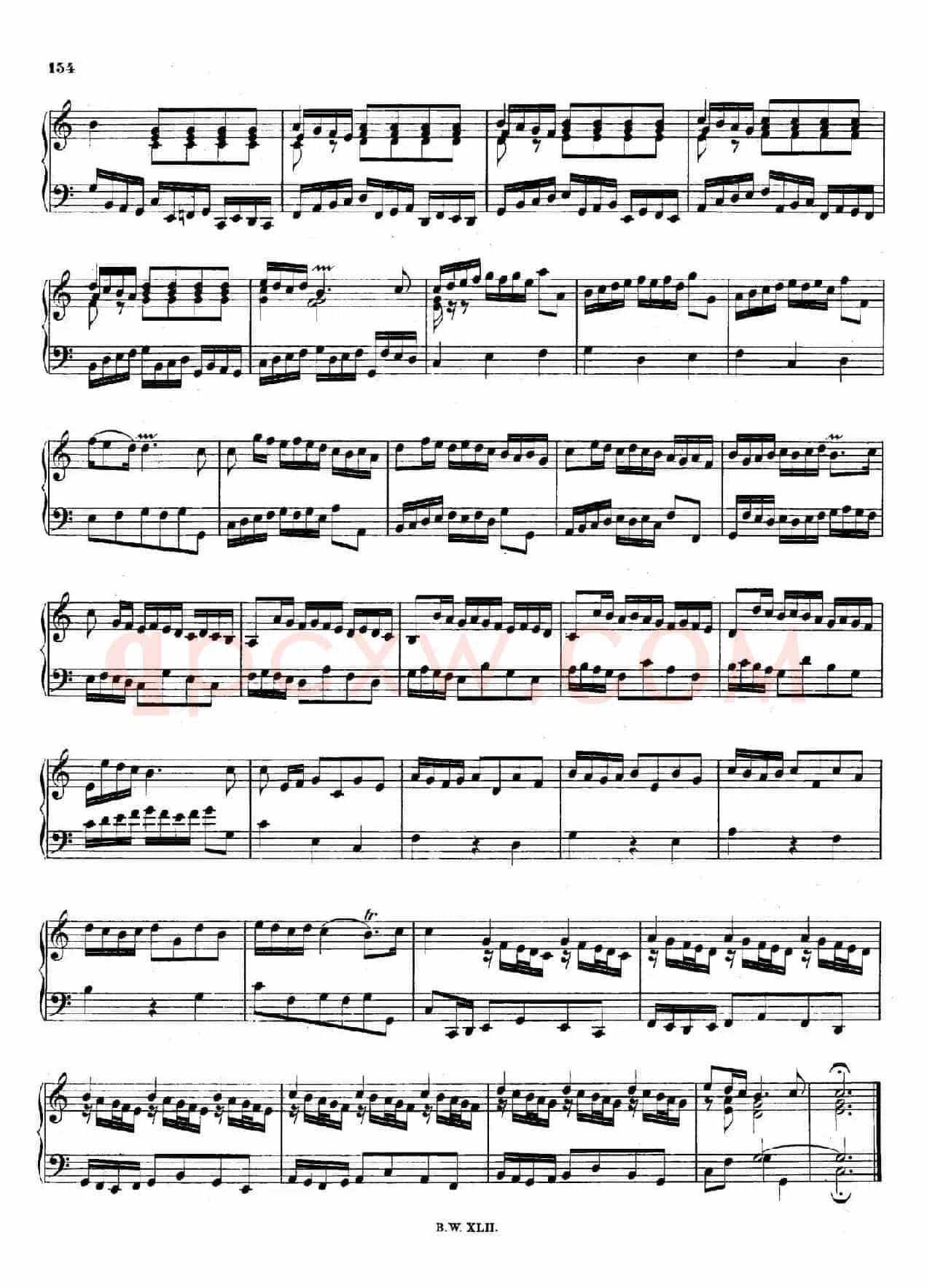 16 Concertos BWV 972-987(十六首为独奏古钢琴而作的协奏曲)(P91——100)