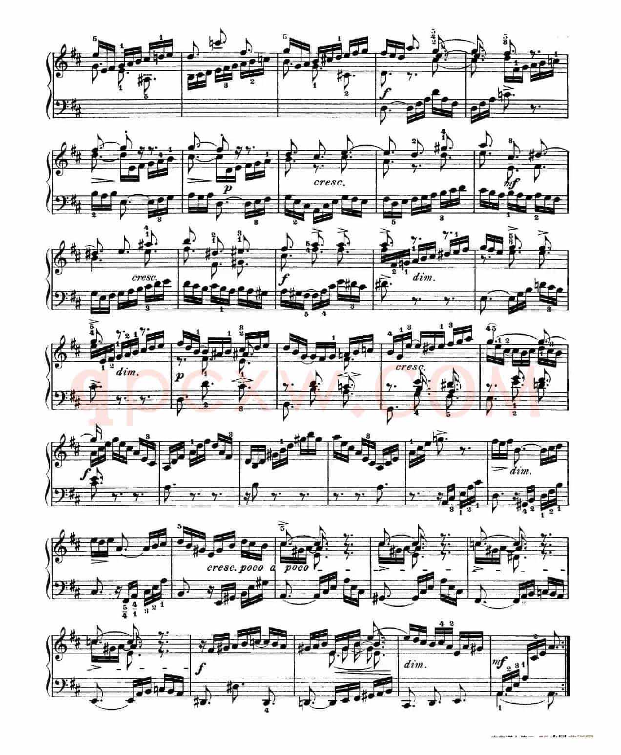 Six Partitas BWV 825-830(6首帕蒂塔·4)