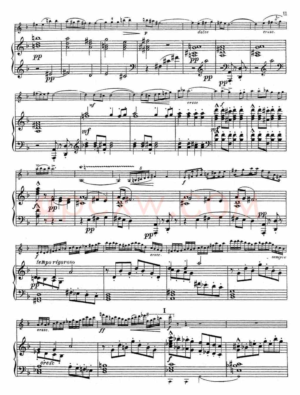 Symphonie Espagnole Op.21，No.1（西班牙交响曲）（小提琴+钢琴伴奏）