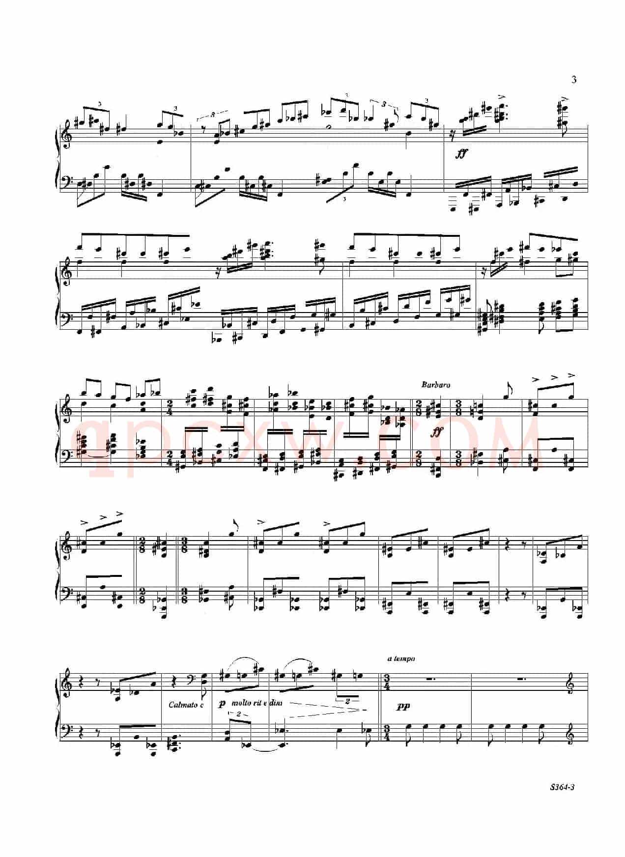 Piano Sonata No.8（第八钢琴奏鸣曲）（1）