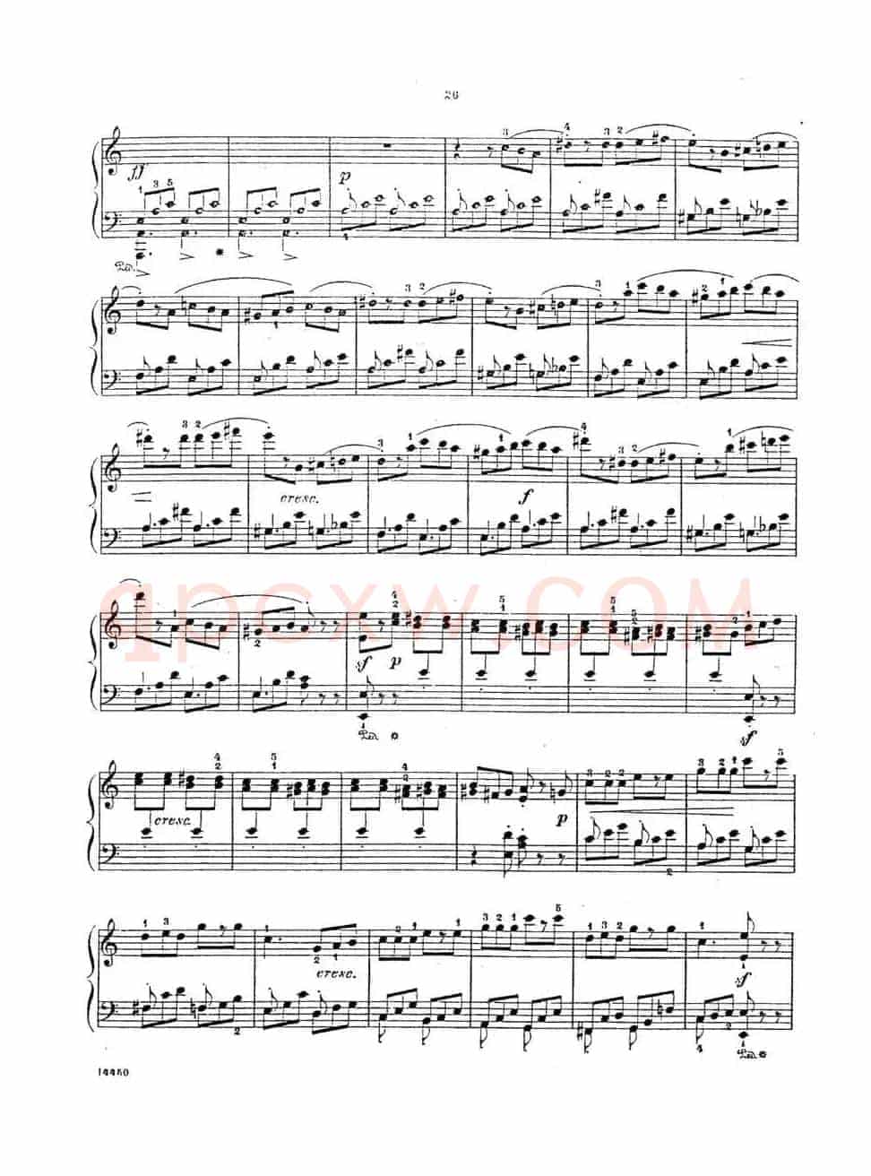 Album f the Young Op·62(12· 塔兰泰拉 Tarentelle,a小调)