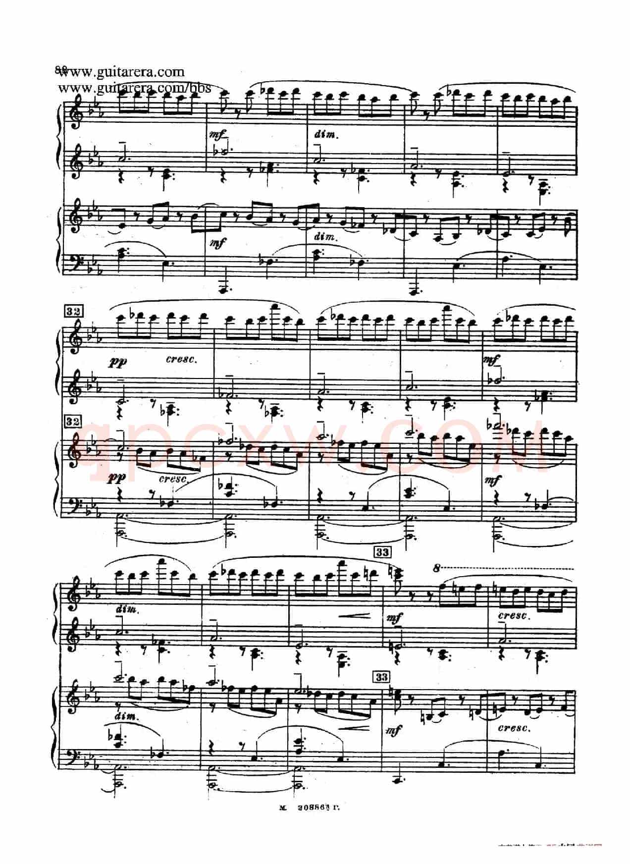 第二双钢琴组曲 Suite for Two Pianos No.2 Op.17(4. 塔兰泰拉舞曲 Tarantella)
