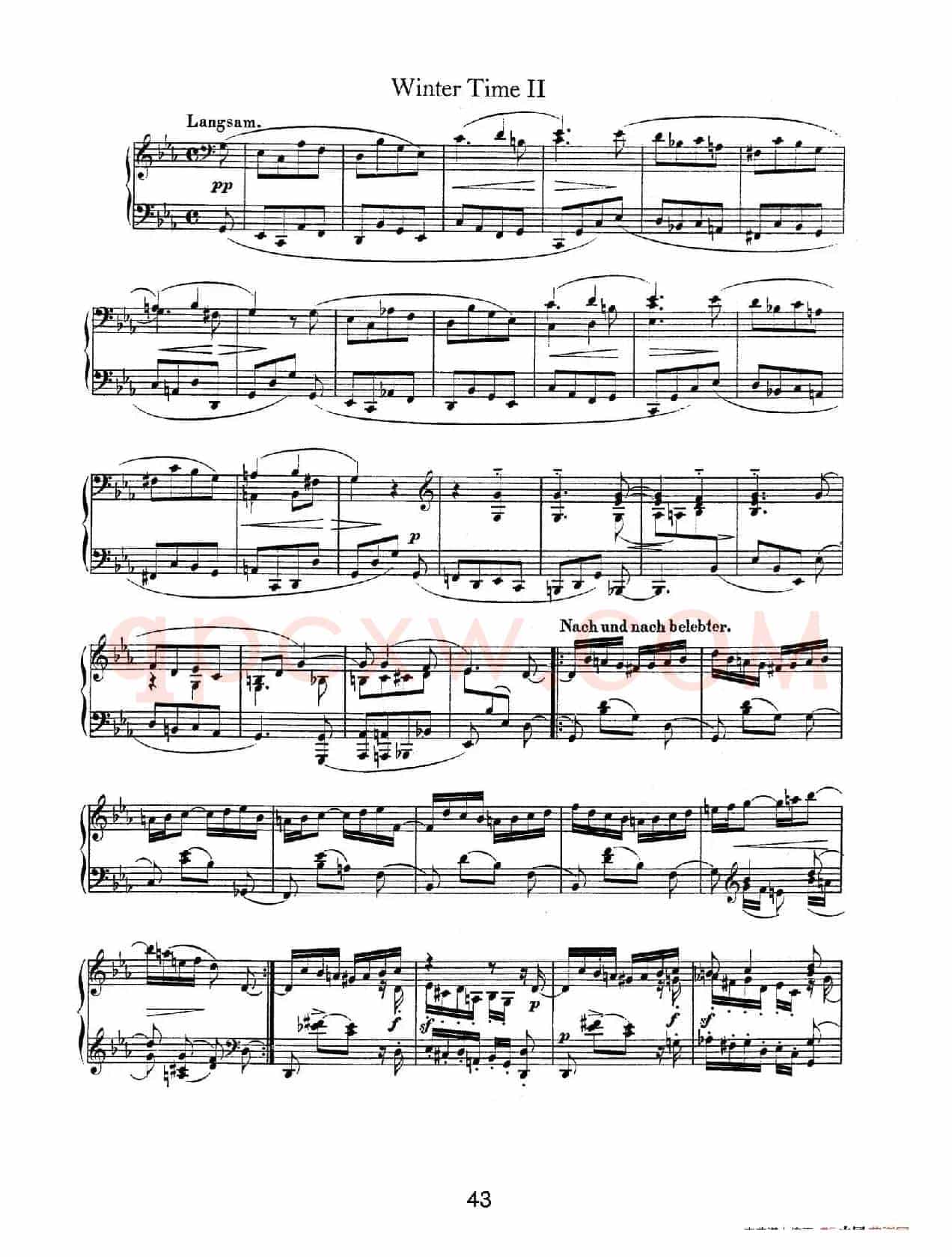 Album für die Jugend Op.68（儿童钢琴曲集）