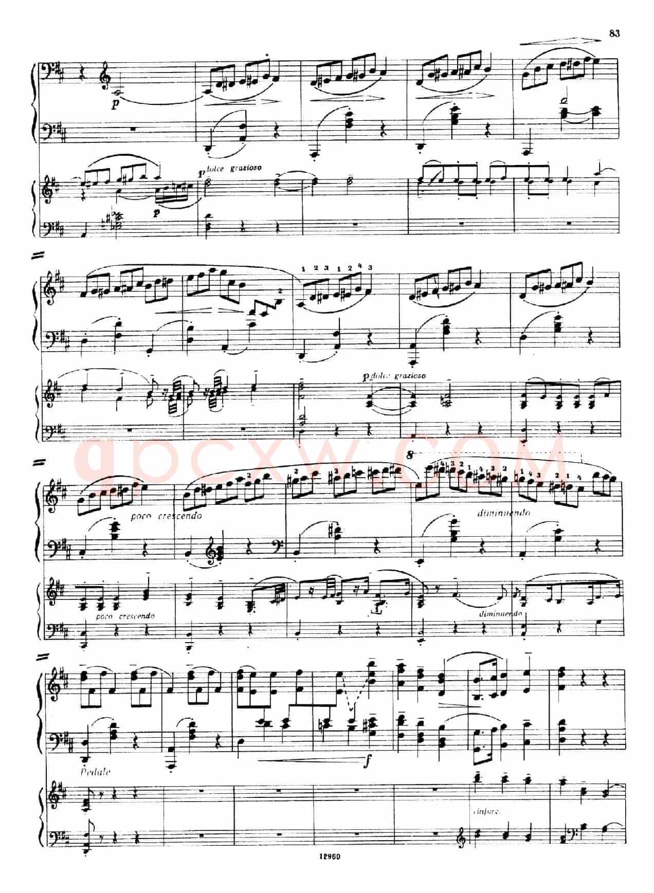Piano Concerto No.2 in c Minor Op.50(c小调第二钢琴协奏曲·Ⅲ·双钢琴)