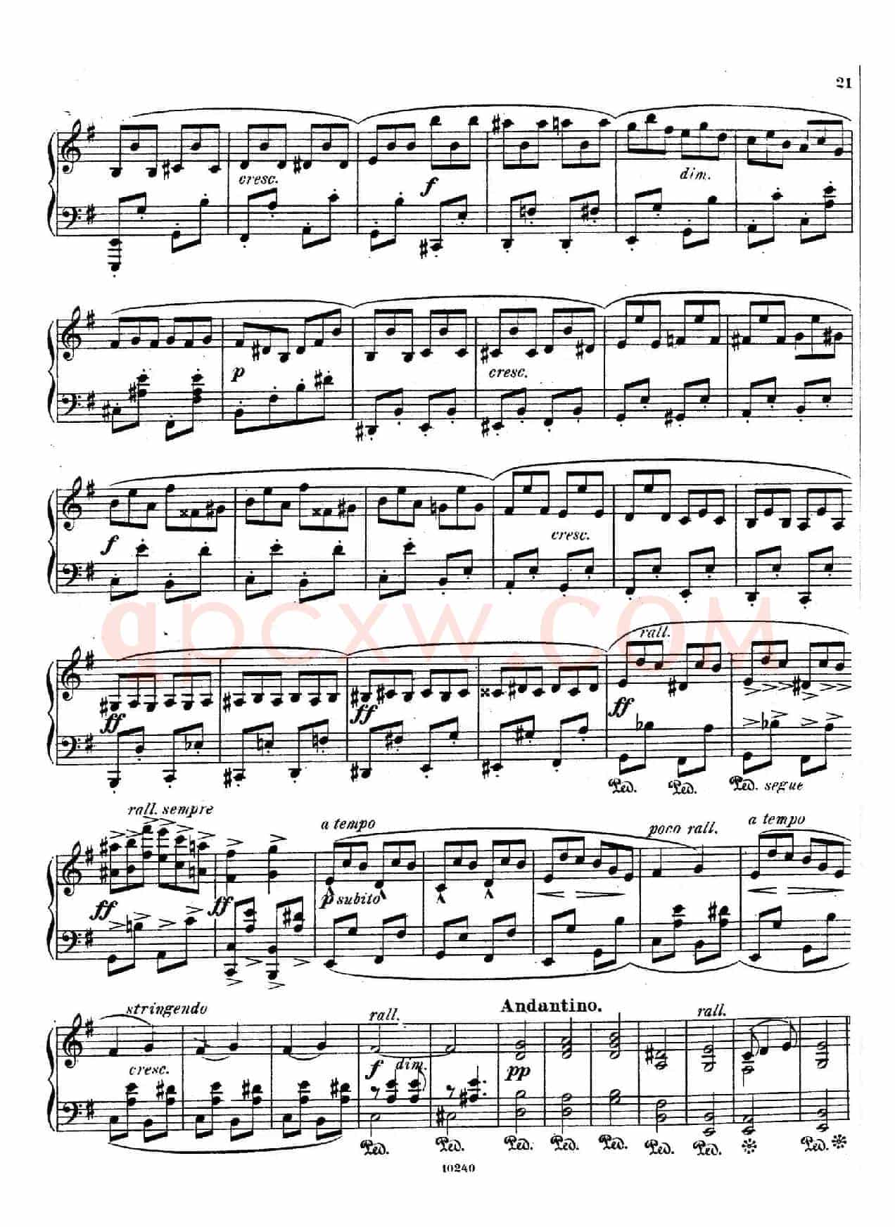 Etudes Rythmiques Op.149(节奏练习曲集)(5)