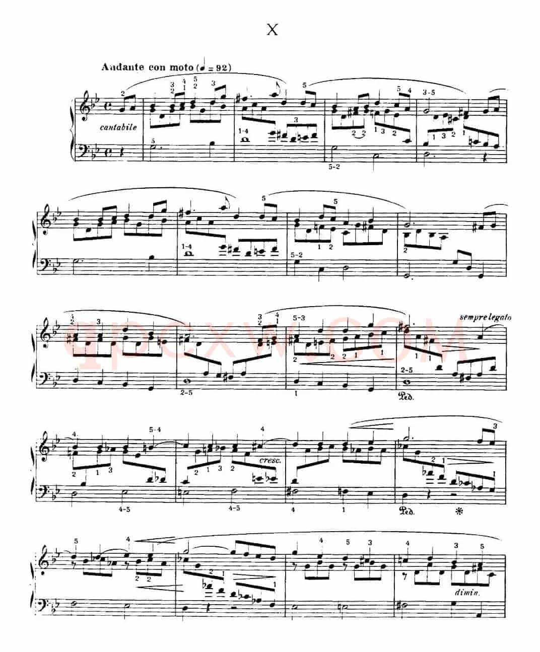 20 Petites Etudes, Op.91（20首小型练习曲）（10）