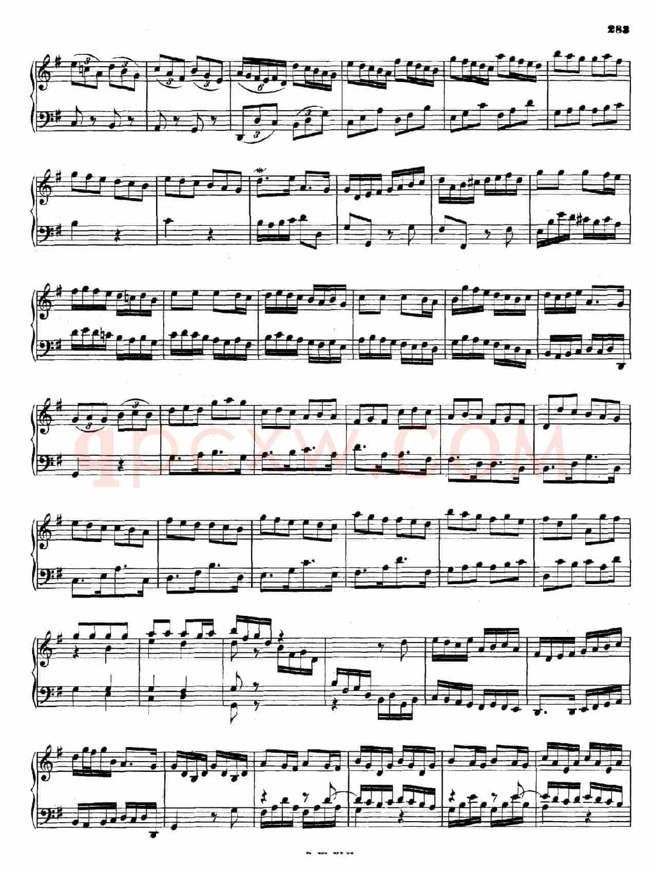 Concerto for Organ in G Major BWV 592(G大调管风琴协奏曲·钢琴独奏版)