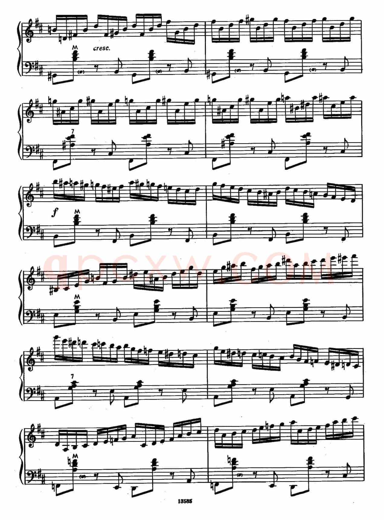b小调奏鸣曲(第四乐章)