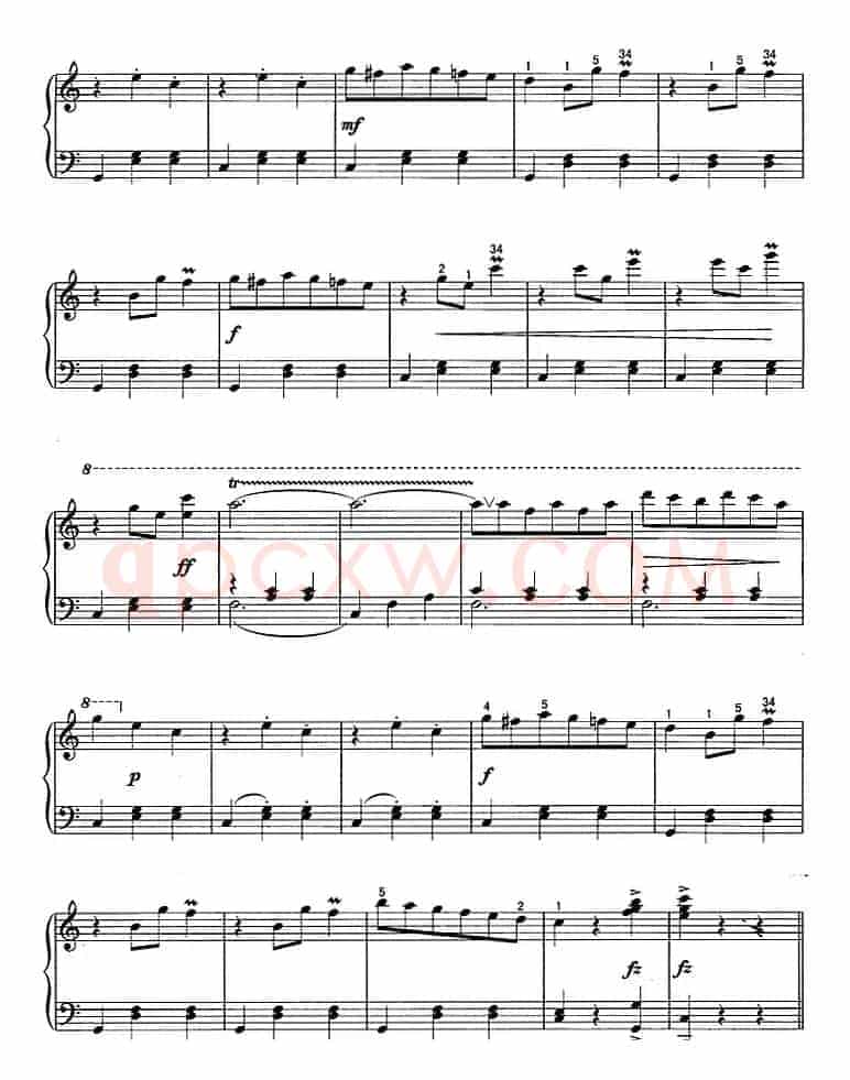 不可不弹的世界钢琴名曲：杜鹃圆舞曲