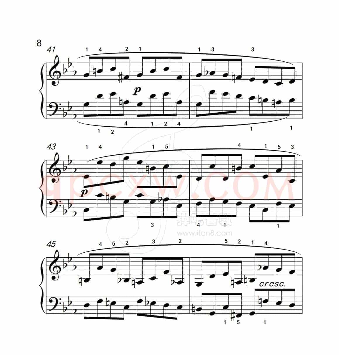 练习曲 27（克拉莫钢琴练习曲60首）