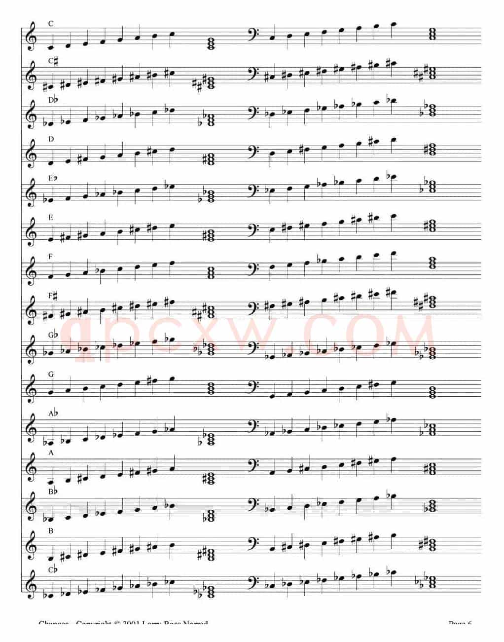Changes（爵士乐和弦教材）（P1-20）