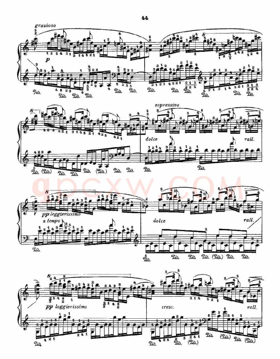 肖邦《练习曲》Fr.Chopin Op.10 No5-2