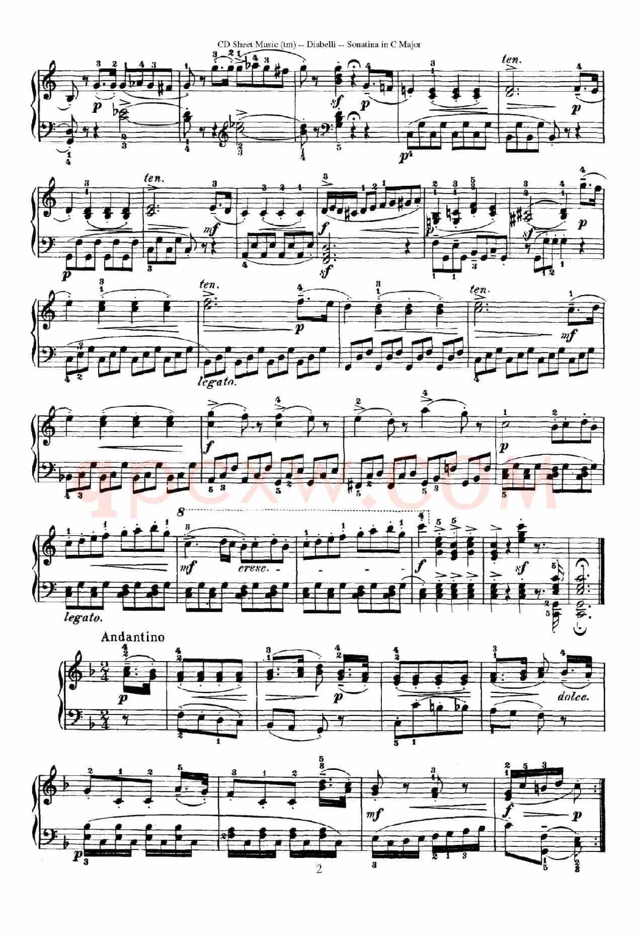 7 Piano Sonatinas Op.168(7首钢琴小奏鸣曲 No.3)