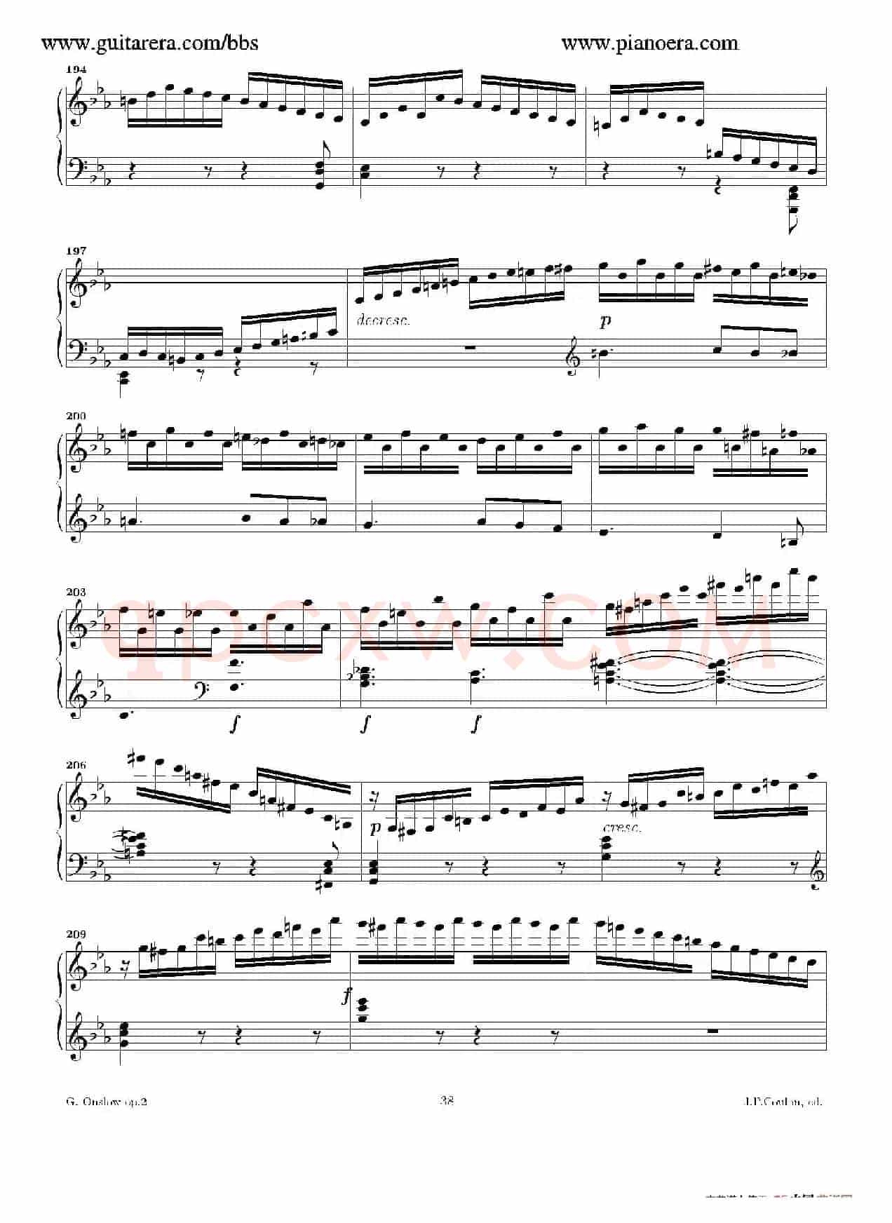Grande Piano Sonata in c Minor Op.2(c小调华丽钢琴奏鸣曲·第四乐章)