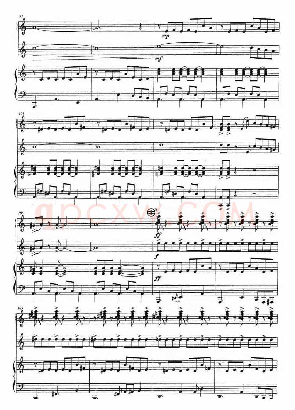 Libertango（自由探戈）（手风琴、小提琴、钢琴三重奏）