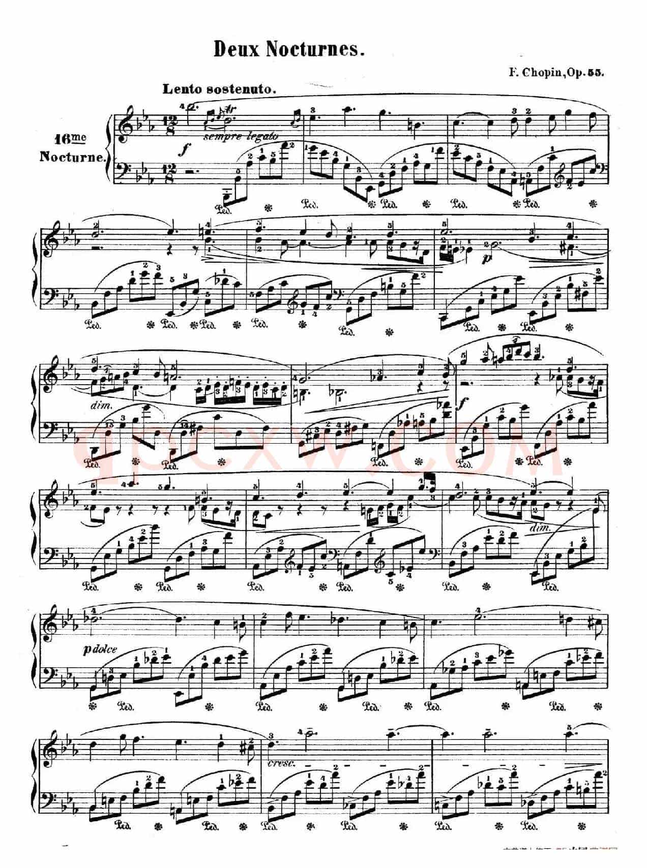 Deux Nocturnes Op.55 (2首夜曲·2)