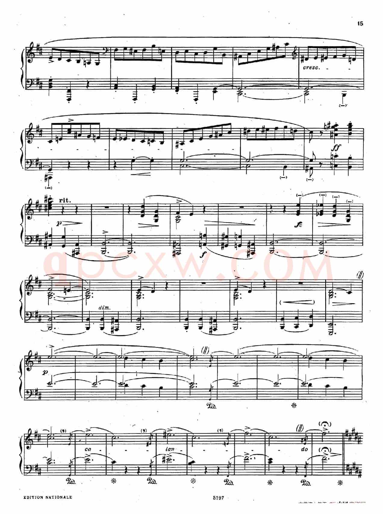 Scherzo No.1 in b Minor Op.20（b小调第一谐谑曲）