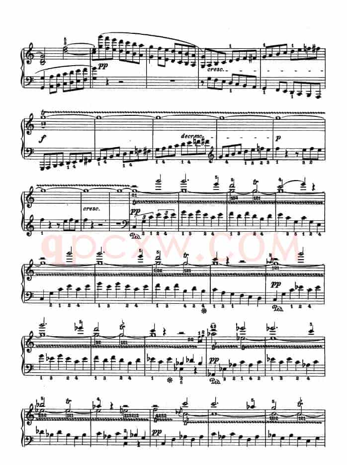 第二十一钢琴奏鸣曲(Op.53)