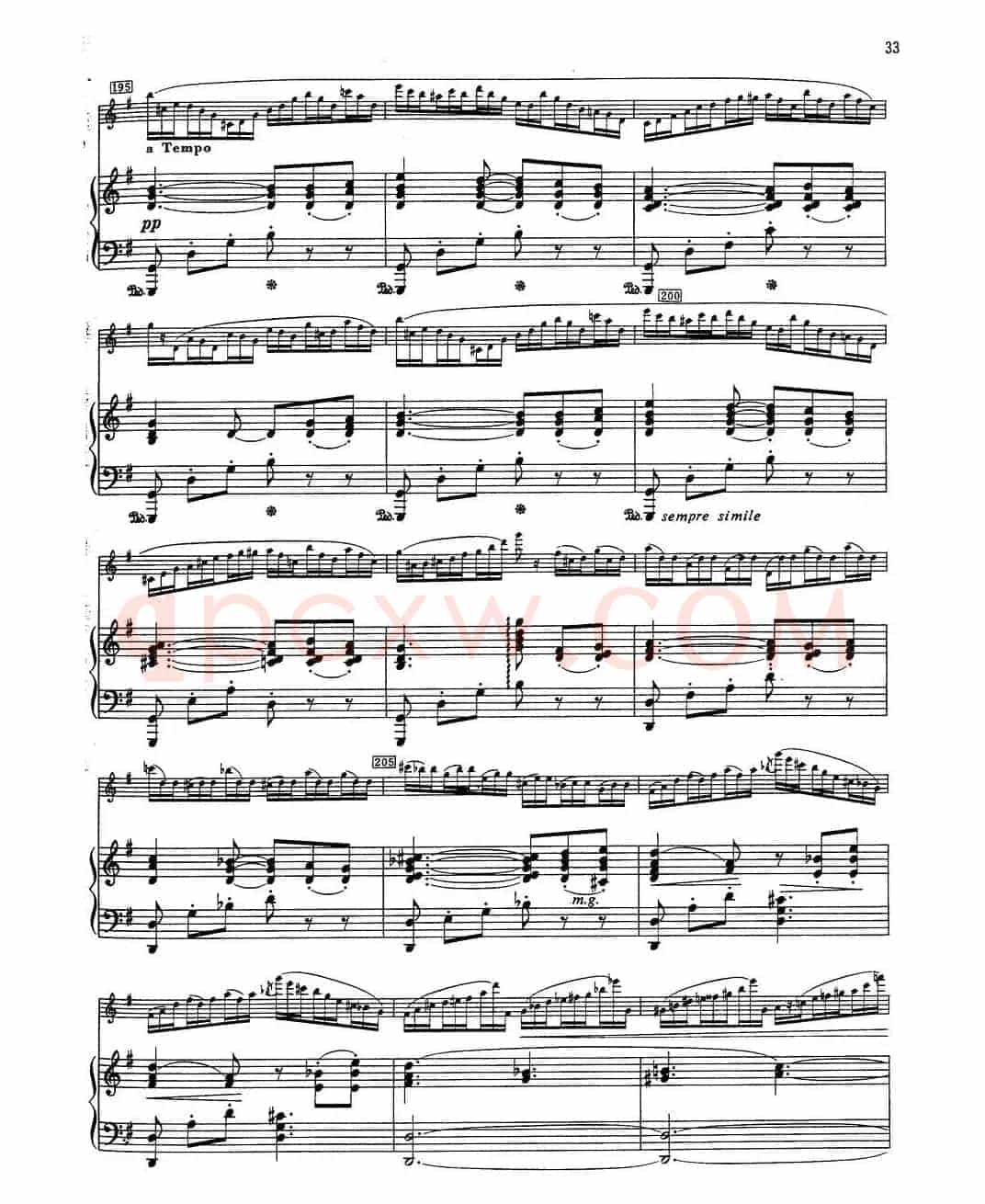 Fantaisie Sur Le Freyschutz（魔弹射手幻想曲）（长笛+钢琴）