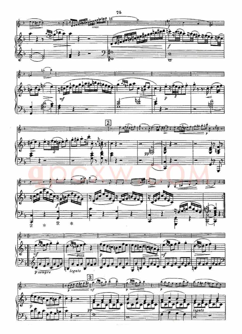 Mozart - Violin Sonata No.7, KV. 376（第七小提琴奏鸣曲）