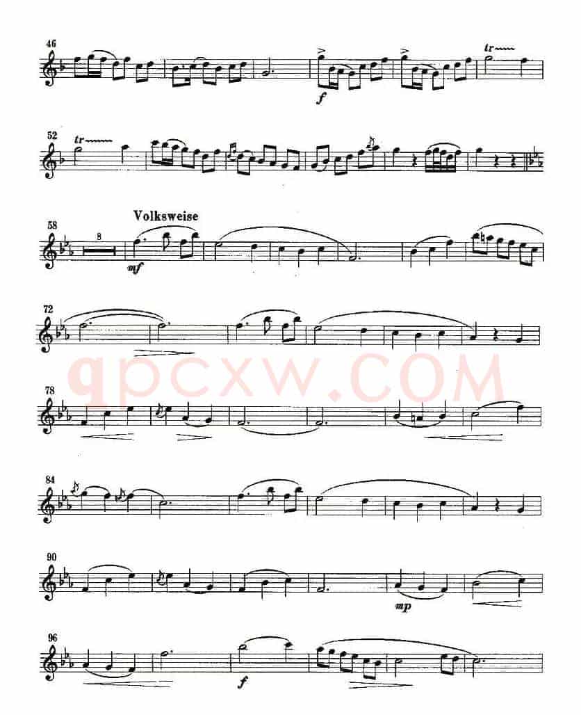 关中舞曲（单簧管）