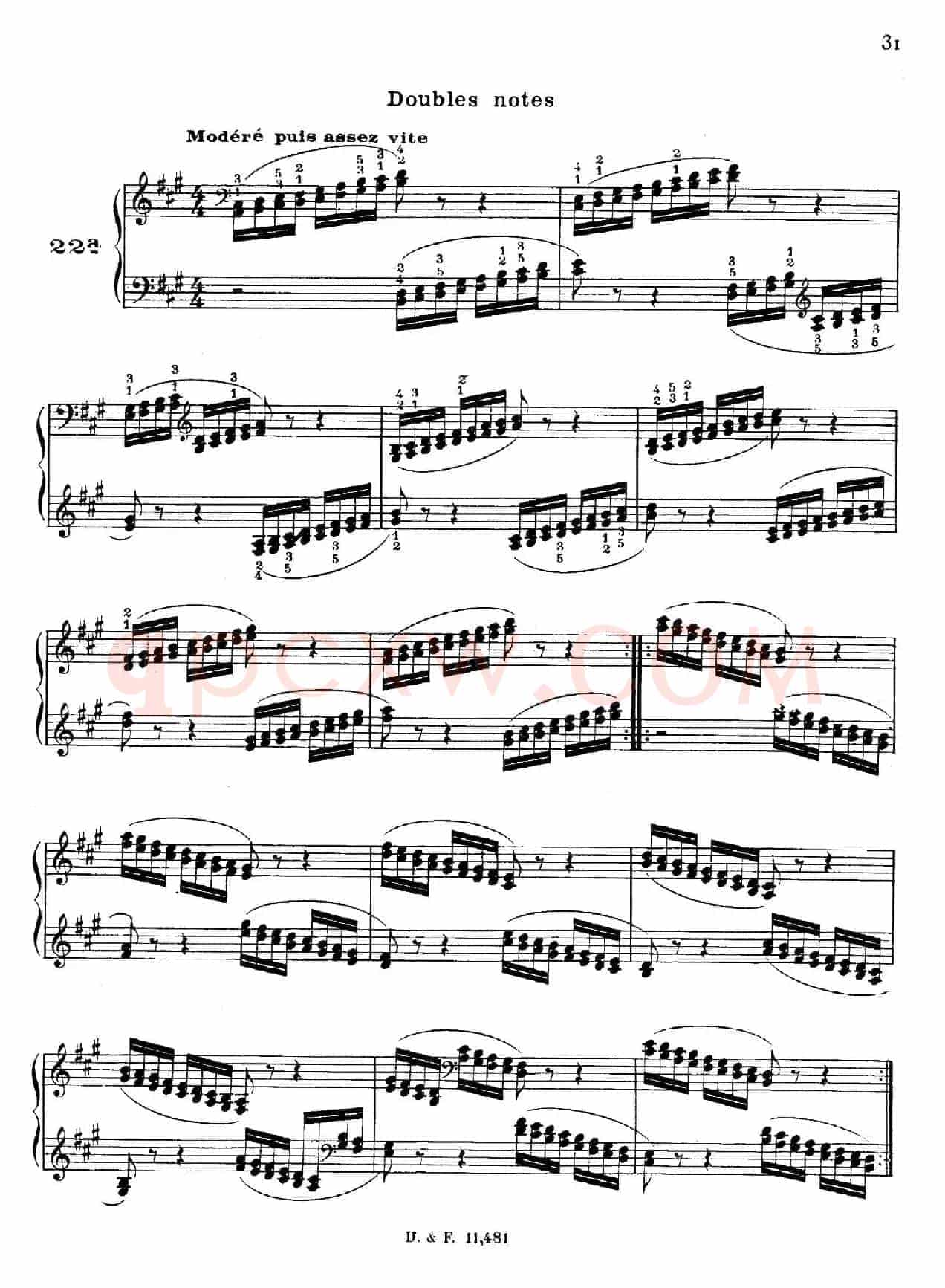 51 Exercises, WoO 6（51首钢琴练习 19—25）