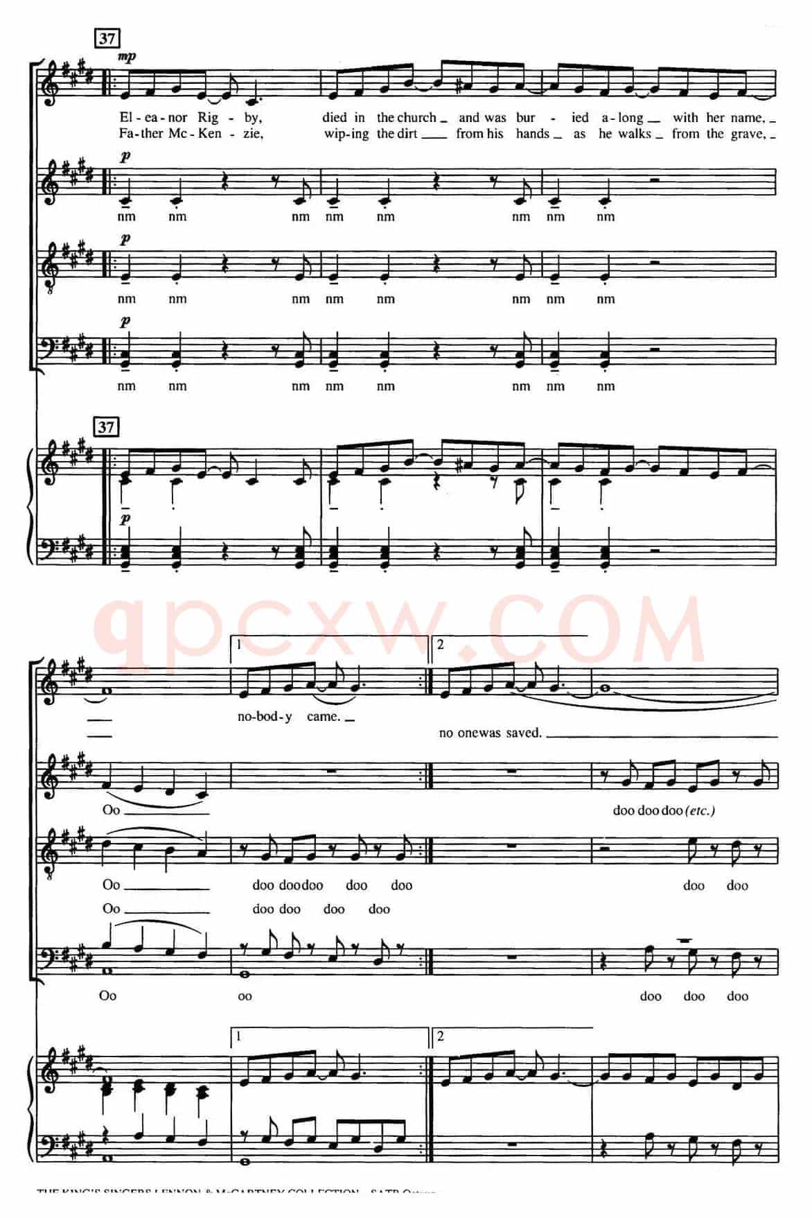 Eleanor Rigby（四重奏）
