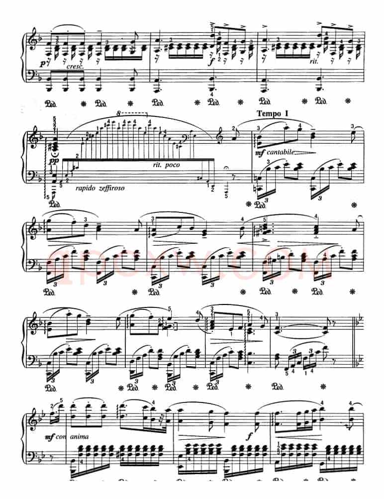 不可不弹的世界钢琴名曲：花之歌