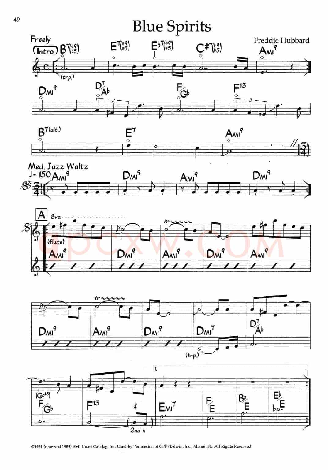 Blue Spirits（爵士钢琴曲）