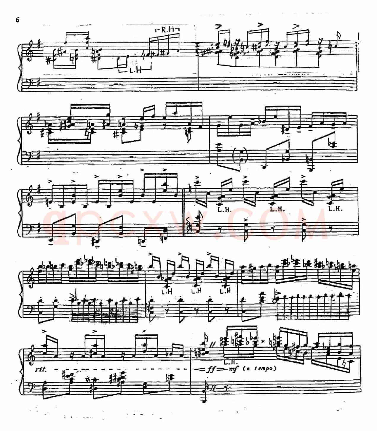 Carmen Variations 12 Pieces(12首卡门主题变奏曲·3)