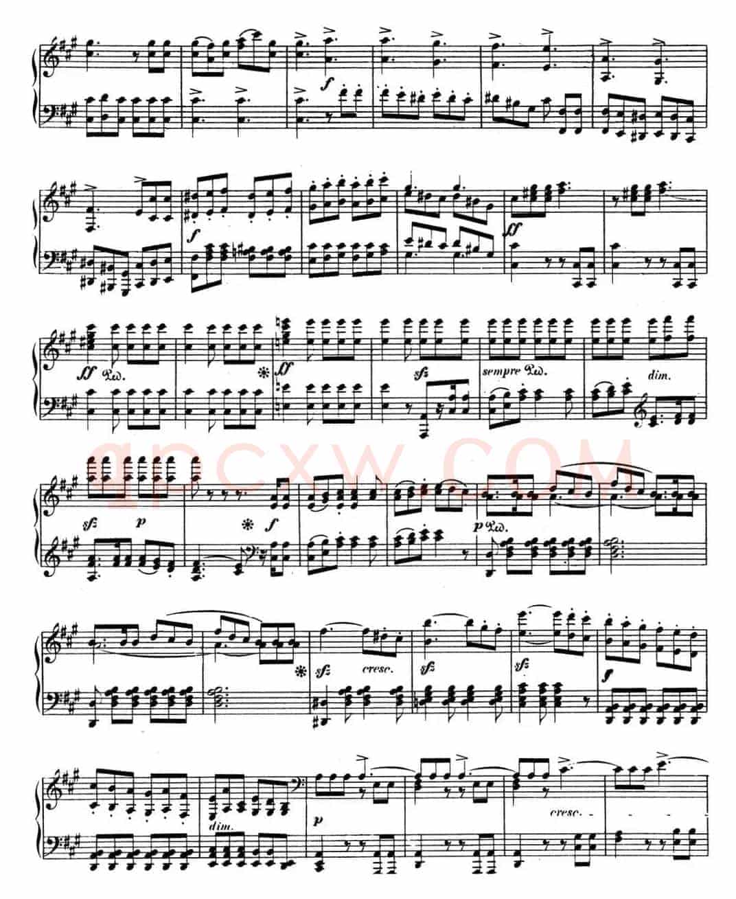 门德尔松无词歌Op.19（NO.3）