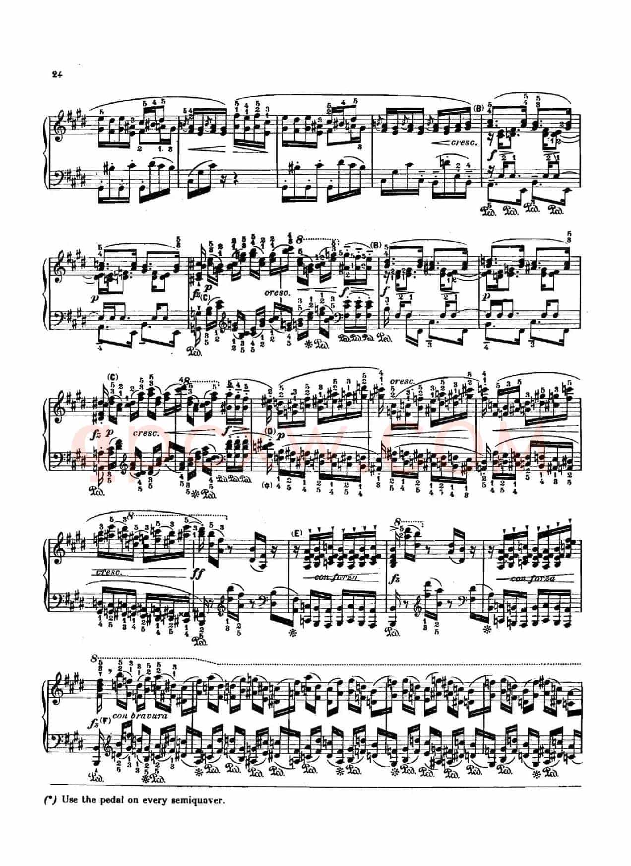 12 Etudes Op.10 柯尔托教学版（12首练习曲·3）
