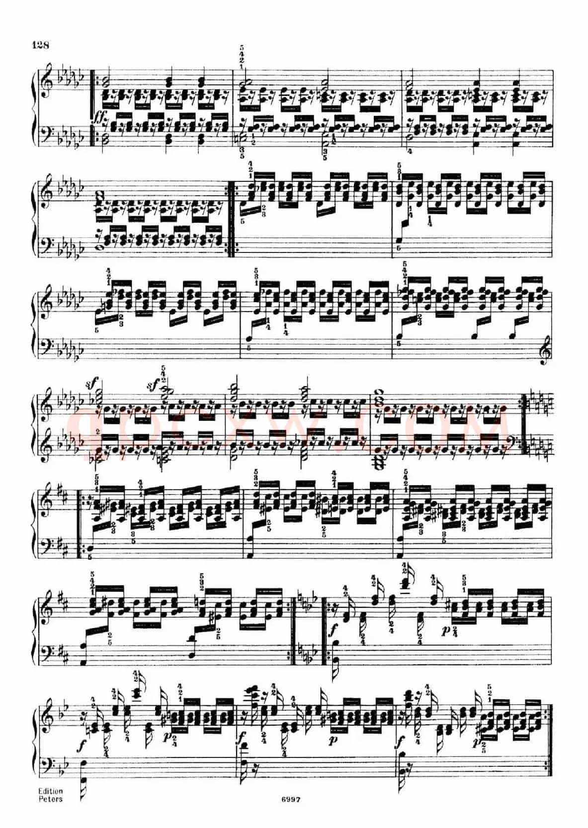 School of the Virtuoso Op.365(60首钢琴高级练习曲·56)