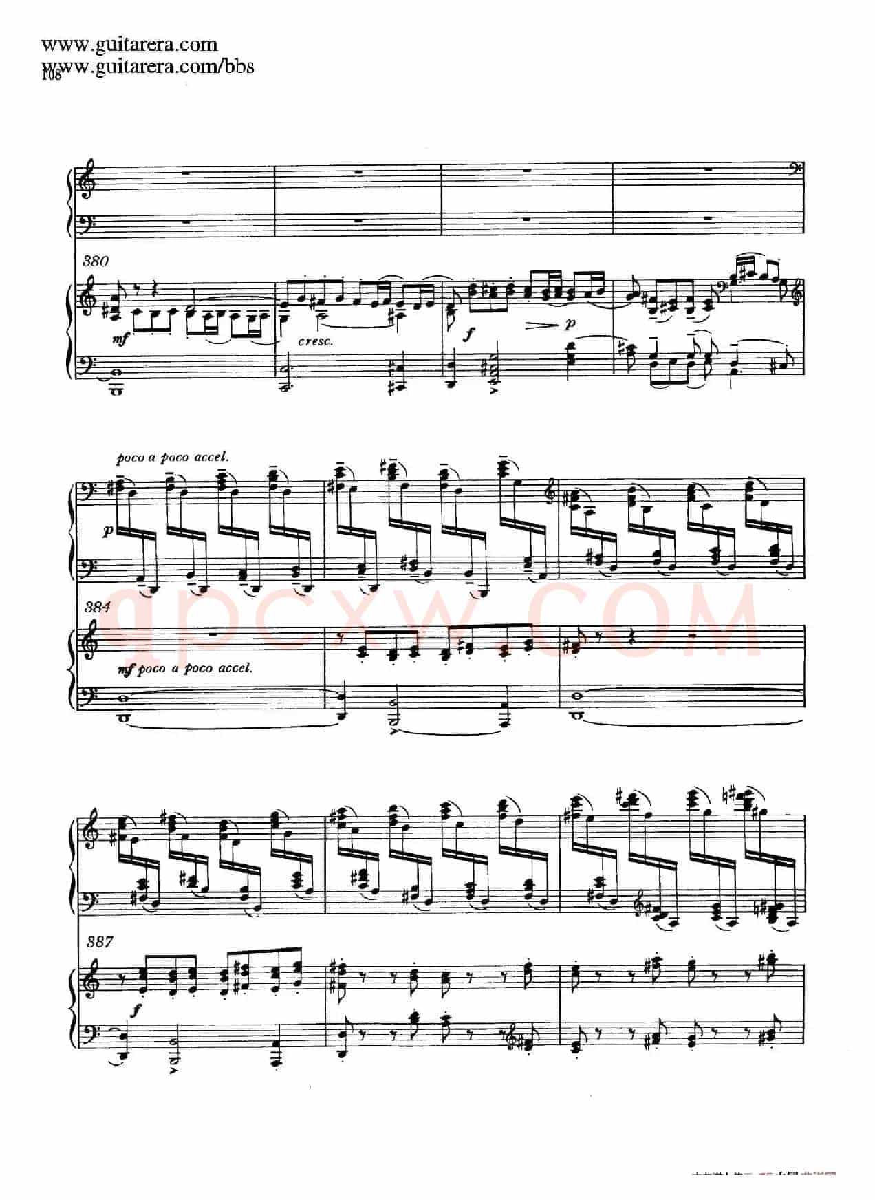 c小调第二钢琴协奏曲 Op.18(双钢琴·第三乐章)