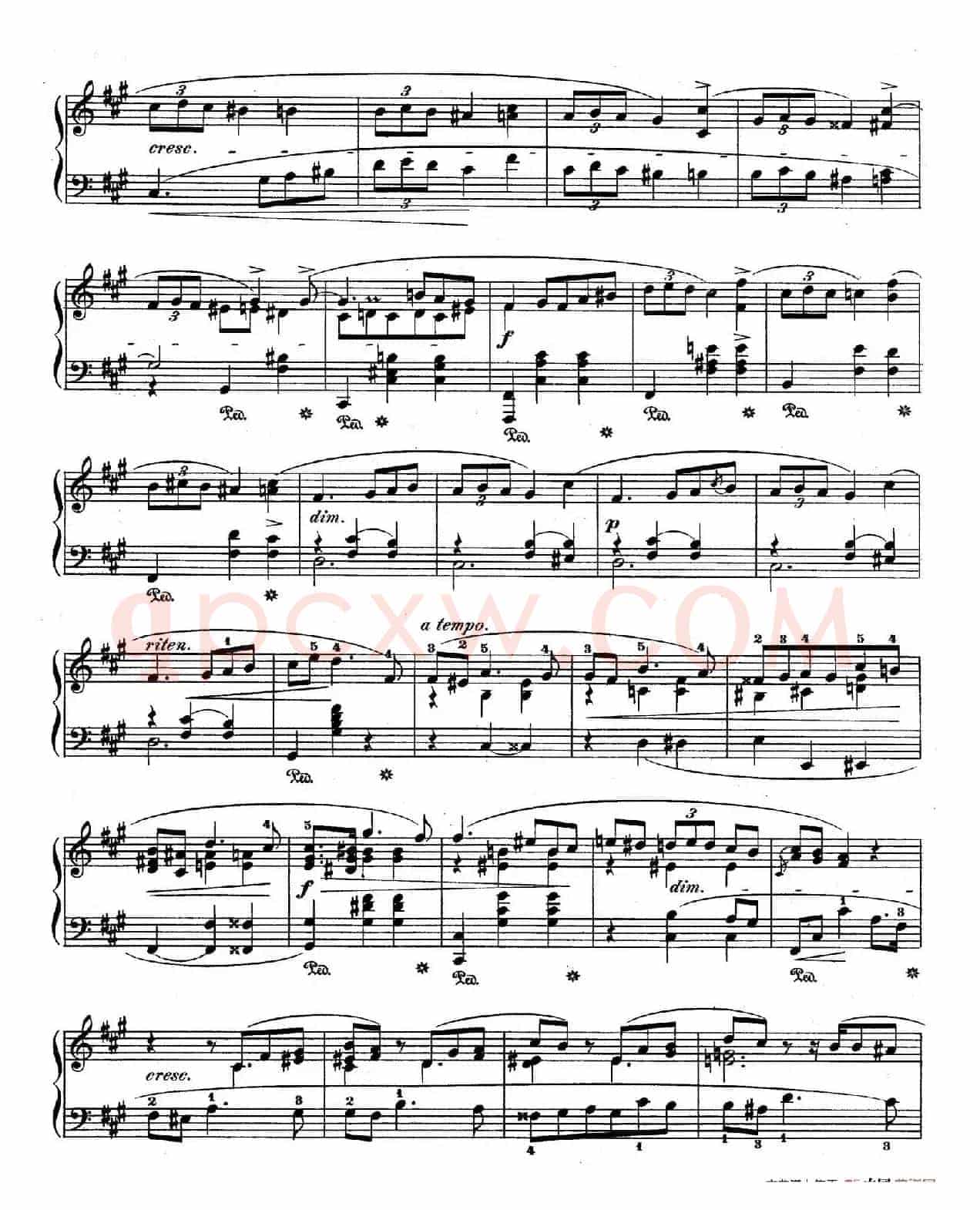 Trois Mazurkas Op.59(3首玛祖卡舞曲·3)
