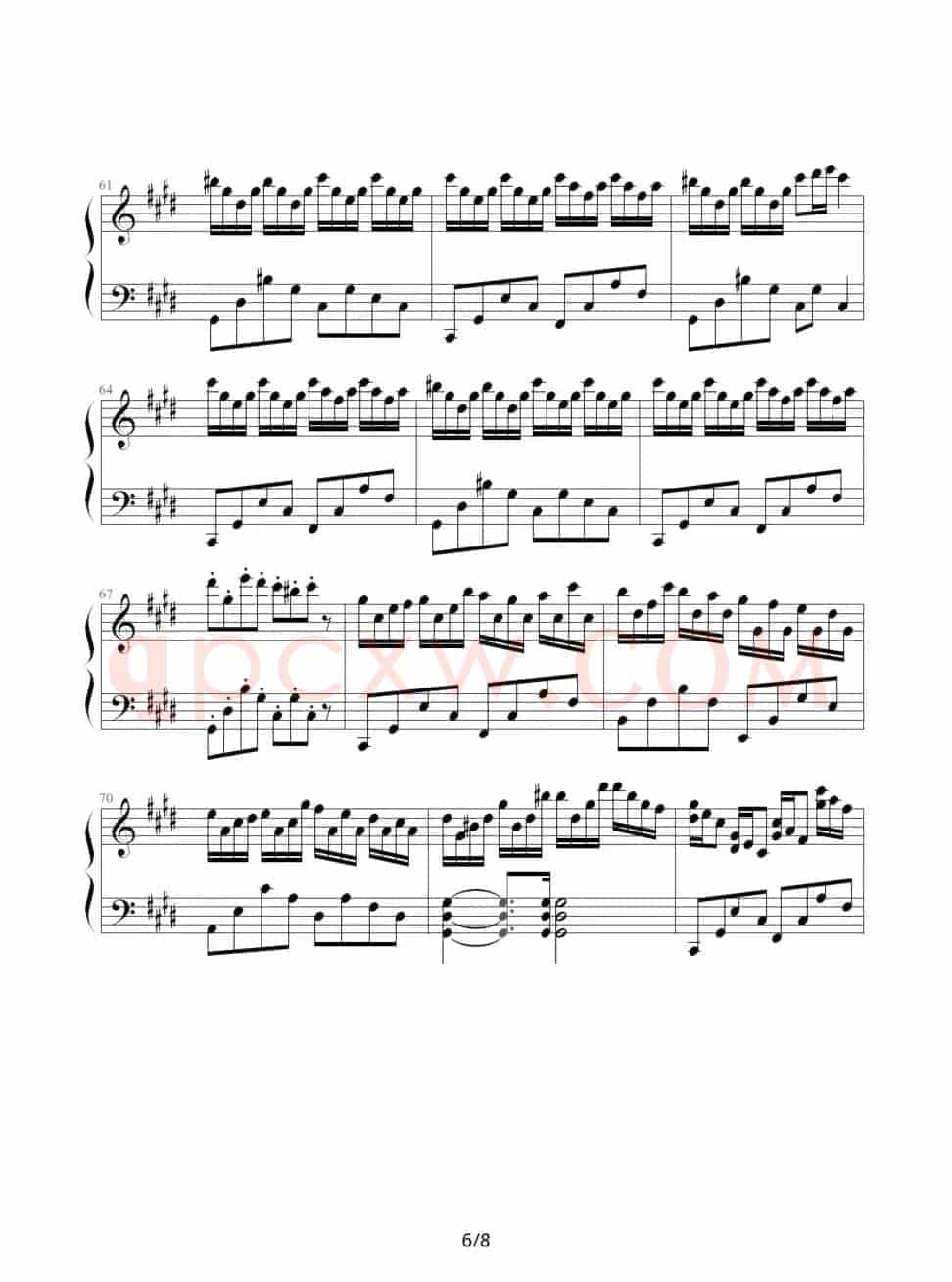 克罗地亚狂想曲（Tonci Huljie 制谱版）
