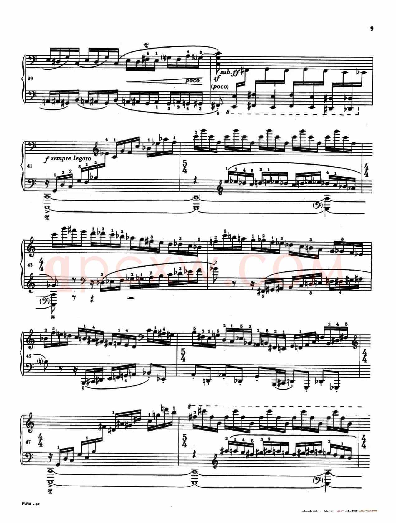 Two Studies(2首练习曲 1. 快板)