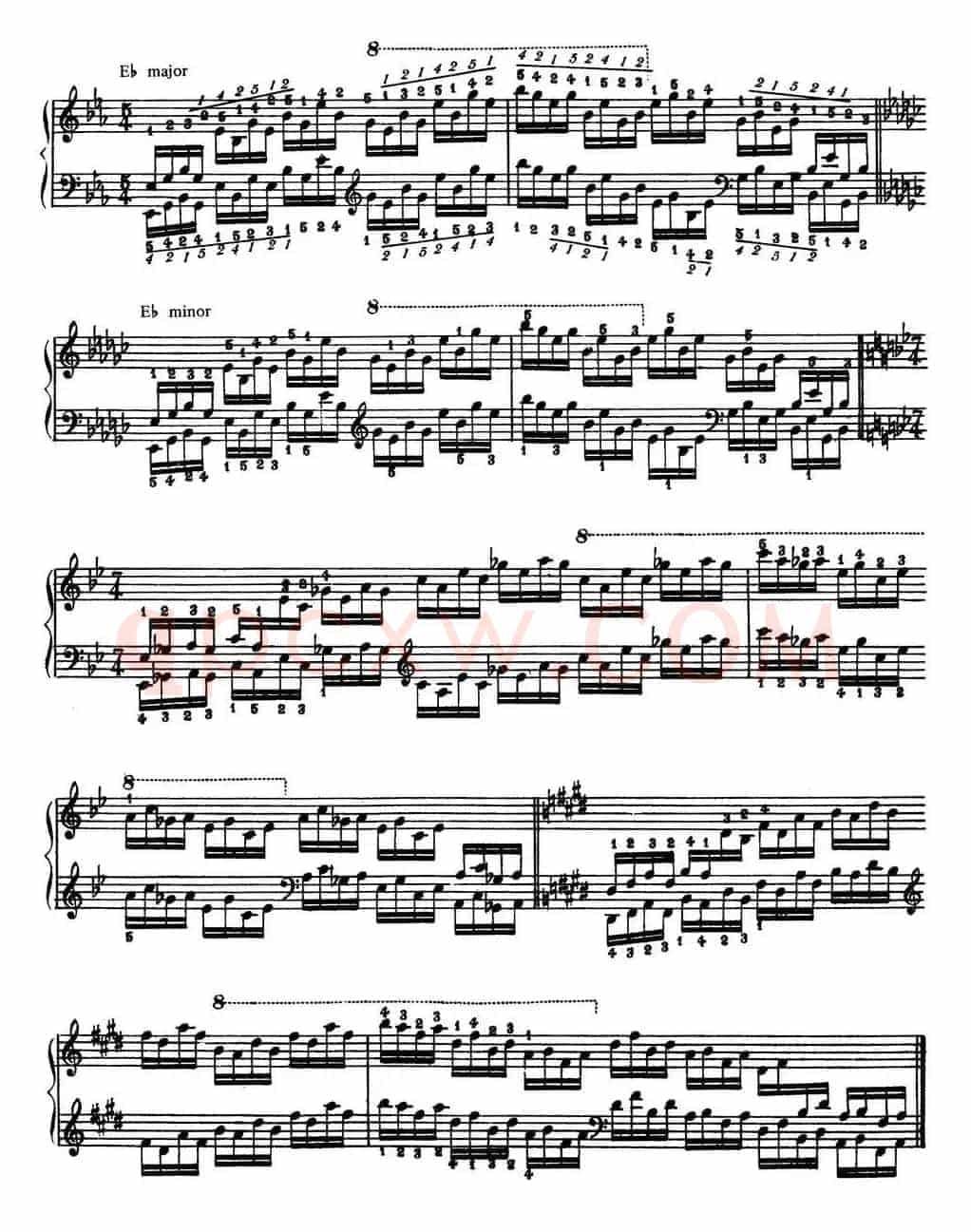 Technical Exercises S.146(李斯特钢琴技巧练习 BOOK Ⅹ)
